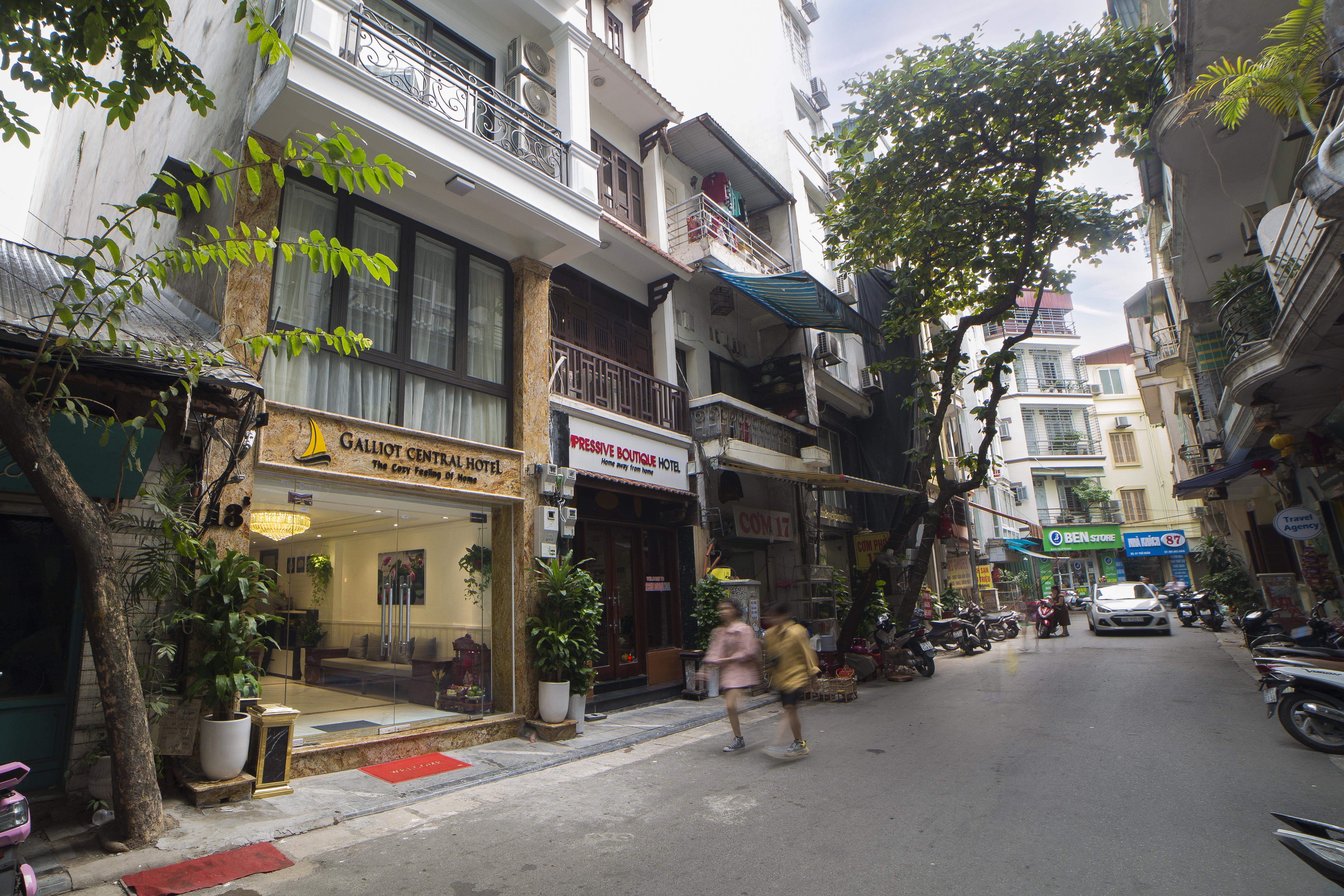 แกลเลียต เซ็นทรัล โฮเต็ล Hotel ฮานอย ภายนอก รูปภาพ