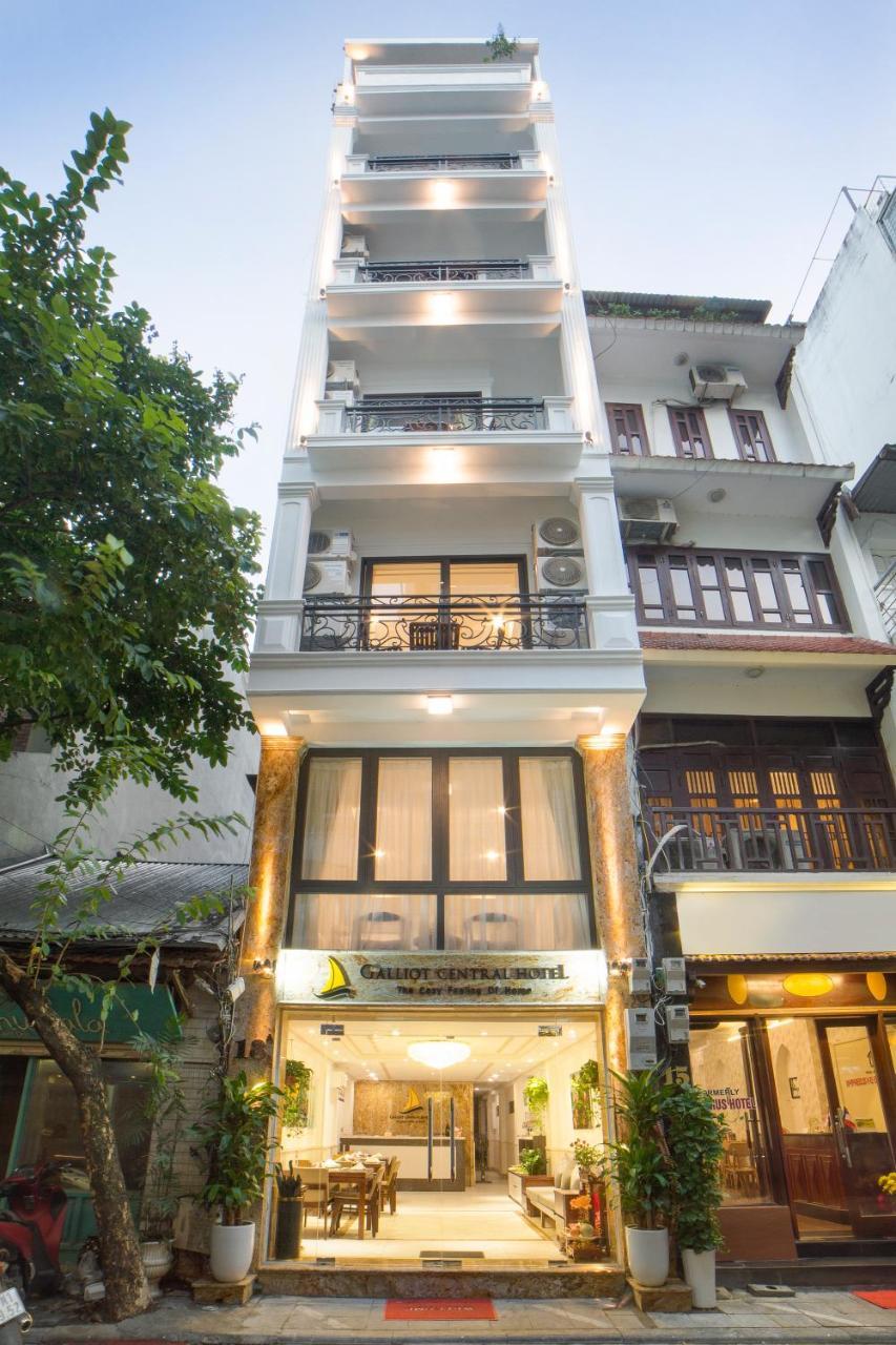 แกลเลียต เซ็นทรัล โฮเต็ล Hotel ฮานอย ภายนอก รูปภาพ
